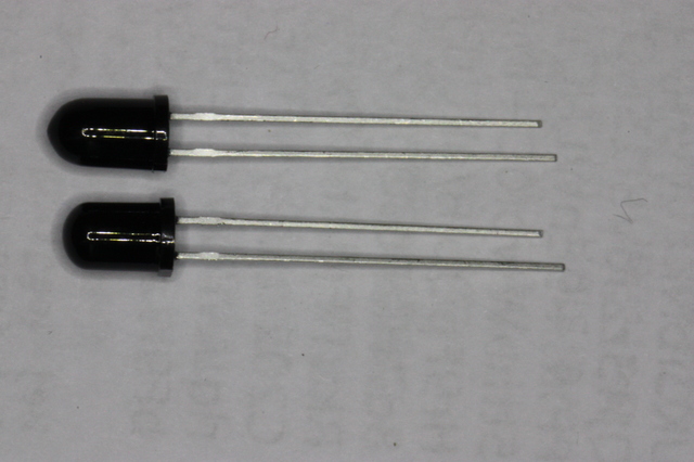 Picture of the sending diodes.